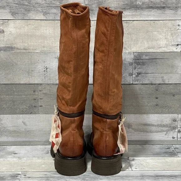 NEW ..!!! A.S.98 LARRIE WOMEN'S BOOT - WHISKEY - SIZE - 7.5 - 8 US / 38 EU $499 - Picture 10 of 16